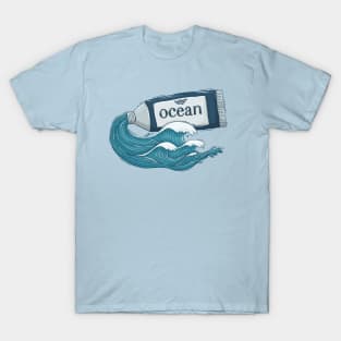 Ocean Paint Tube T-Shirt